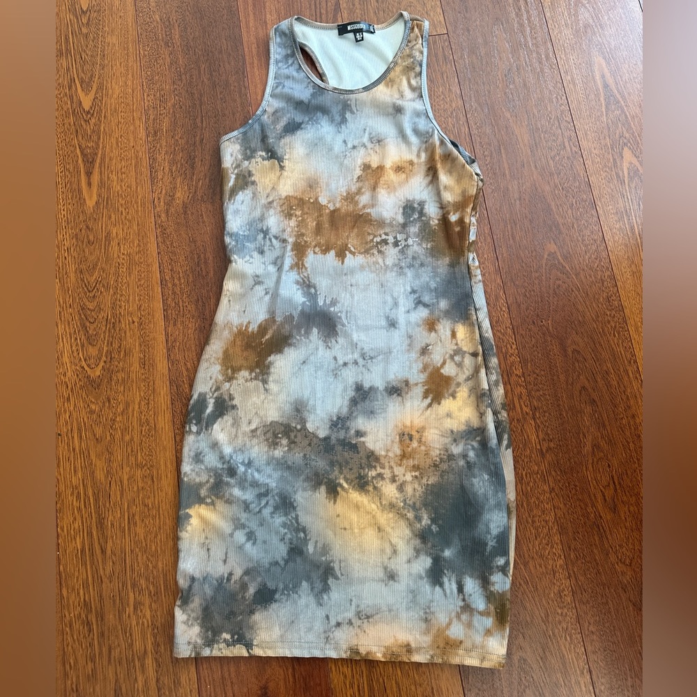 Missguided Tie dye dress